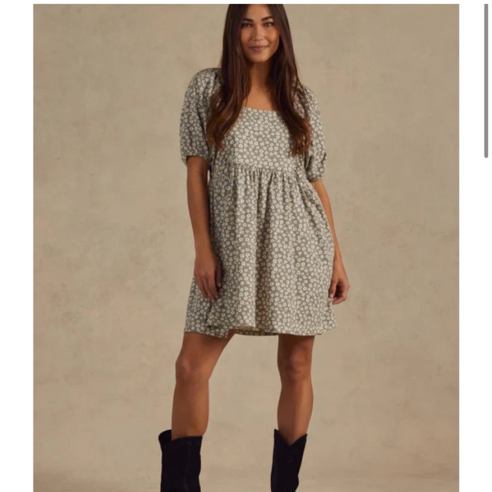 Rylee + Cru Brea Floral Print Mini Dress